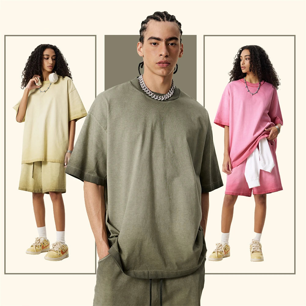 Oversized Shirt & Shorts Set Unisex